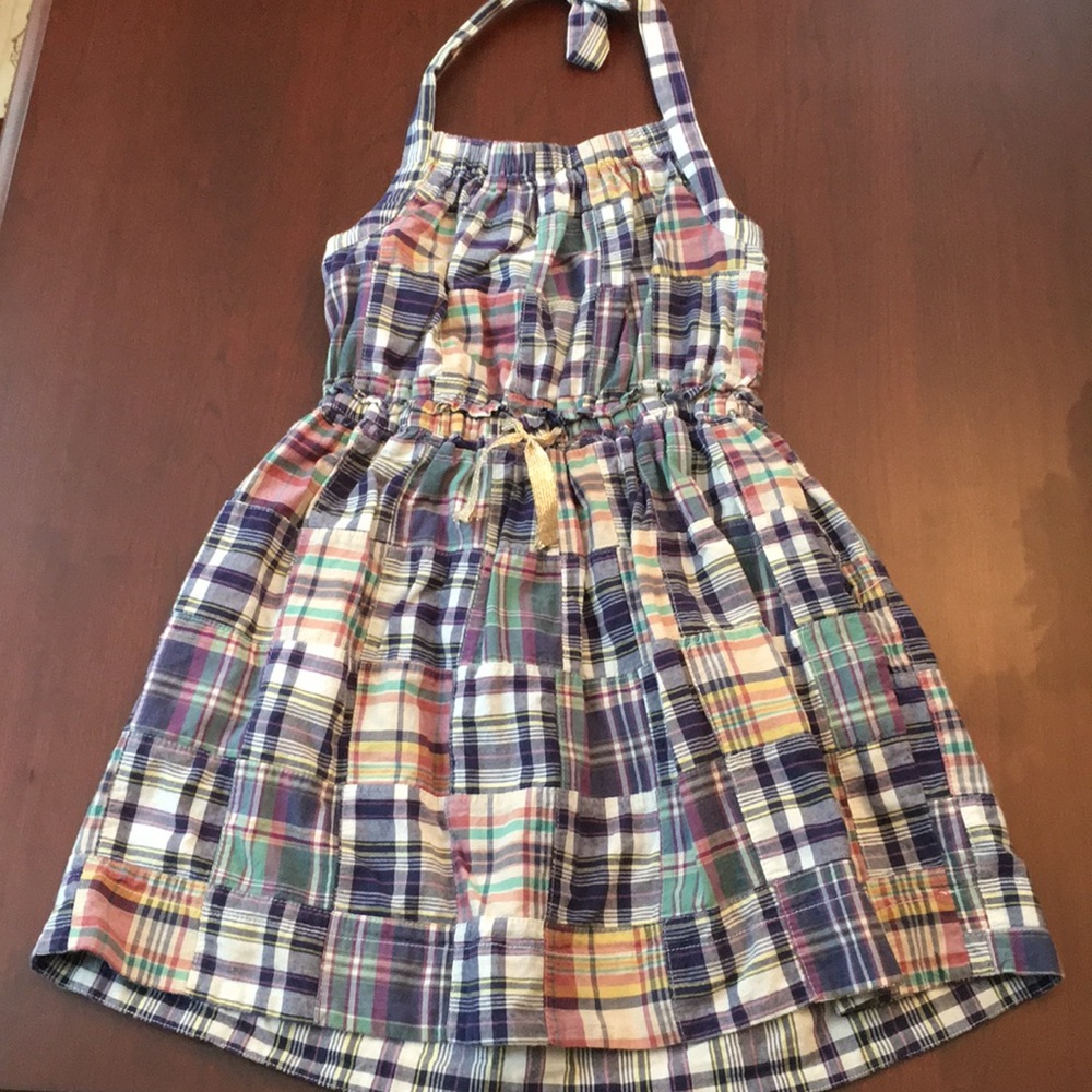 Crew cuts girls halter dress